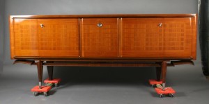 This gorgeous piece was ready for the kindling pile prior to it's careful restoration and refinishing.